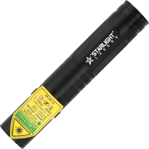 Compacte Starlight G2 Pro groene laserpen van aluminium met 16340-accu