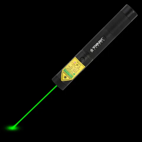 Groene laserpen G3 Pro met zichtbare laserstraal in het donker