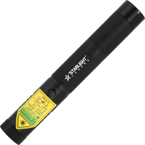 Starlight G3 Pro groene laserpen in aluminium met oplaadbare accu en veiligheidssleutels