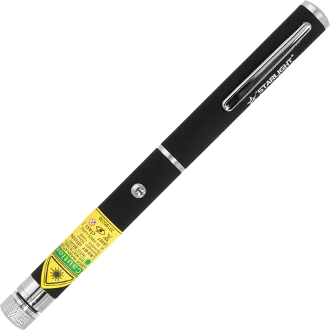Starlight X2 groene laserpen met patroondop die figuren projecteert