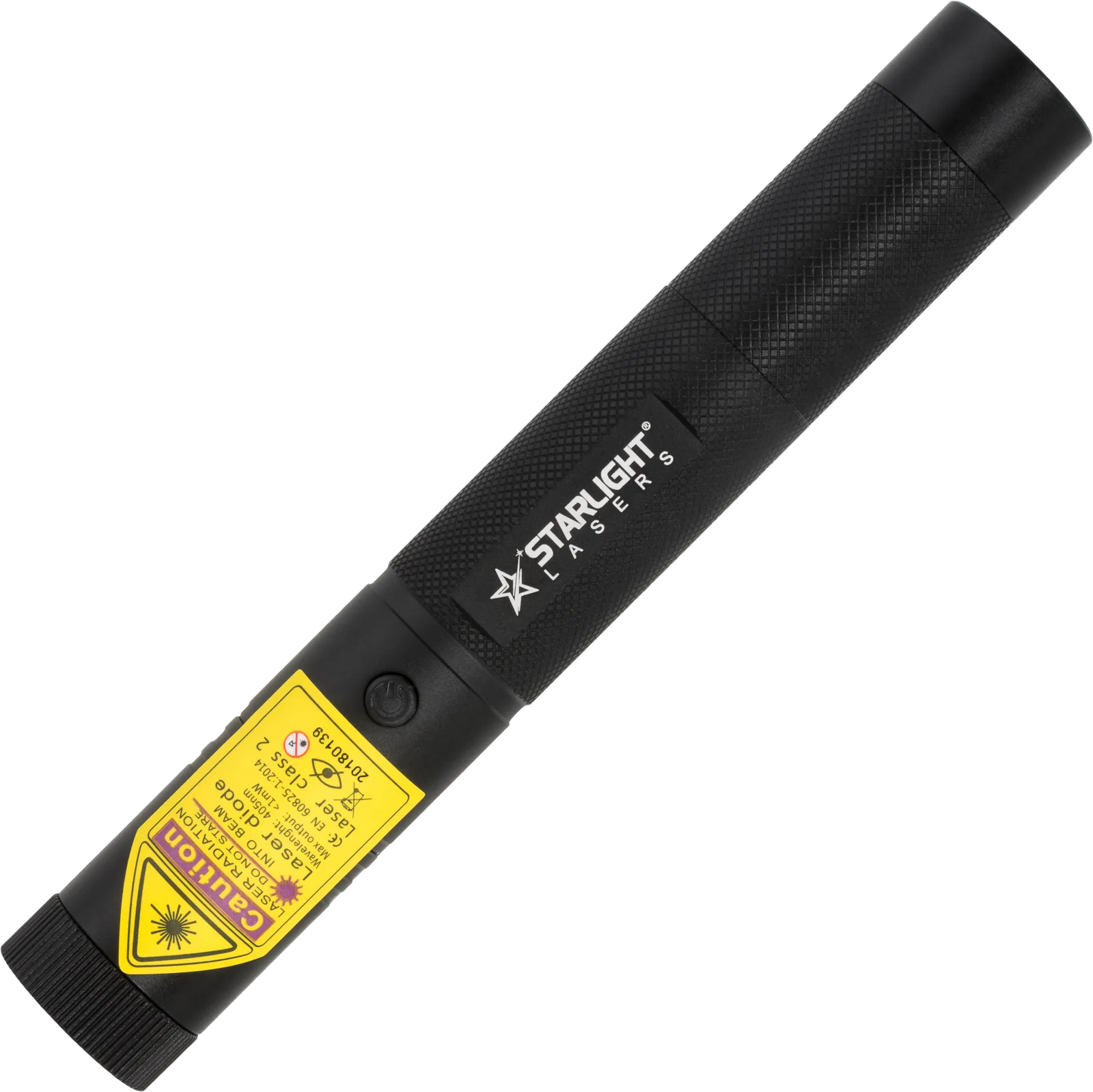 Starlight V1 Pro paarse laserpen van 405 nm in aluminium met veiligheidssleutels