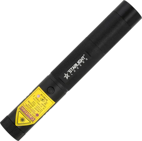 Starlight V1 Pro paarse laserpen van 405 nm in aluminium met veiligheidssleutels