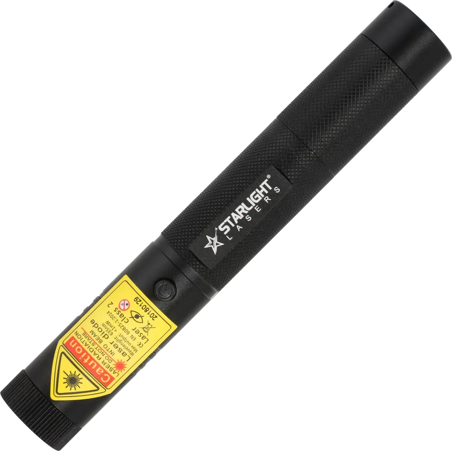 Starlight R1 Pro rode laserpen in aluminium met oplaadbare accu en sleutels